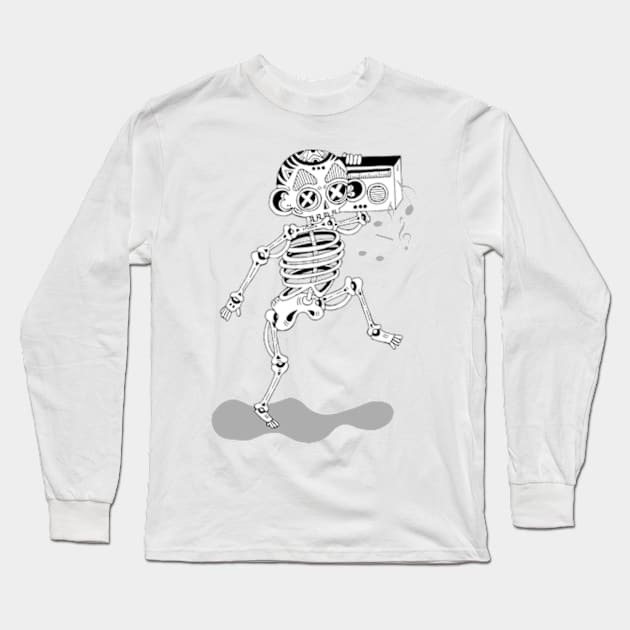 Music Long Sleeve T-Shirt by yeknomster